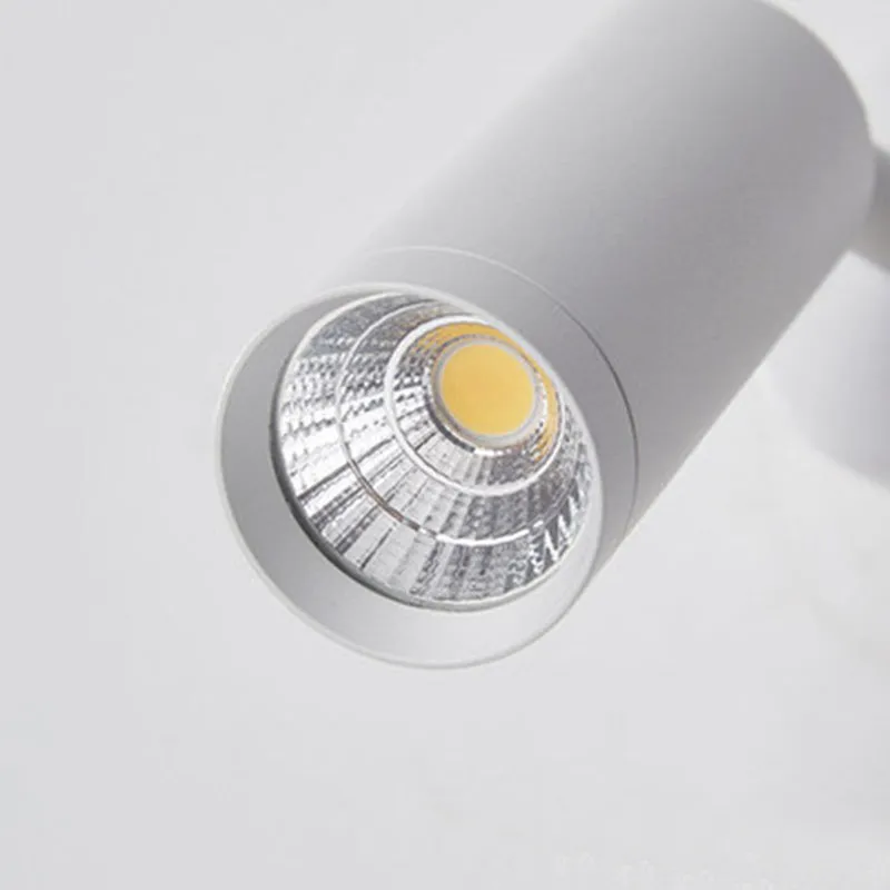 북유럽 스타일 표면 장착 조절 가능 회전식 스포트라이트 LED 램프 벽 조명 장 야외 조명 트랙 천장 조명 장식등