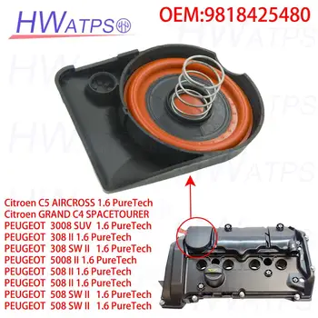 9818425480 Kit di riparazione coperchio valvola PCV motore auto con membrana per Citroen C5 GRAND PEUGEOT 3008 308 II 5008 II 508 SW
