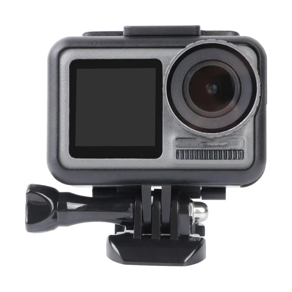 Protective Frame Box Lens Screen Tempered Glass Film Screen Protector Shell Case For Dji Osmo Action 1 Camera Accessories