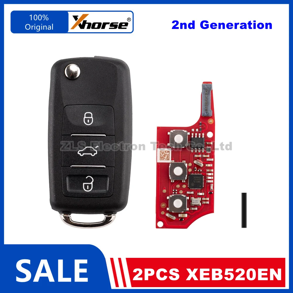 2-Piece XHORSE B5 Super Remote with XT57 Chip - English Version