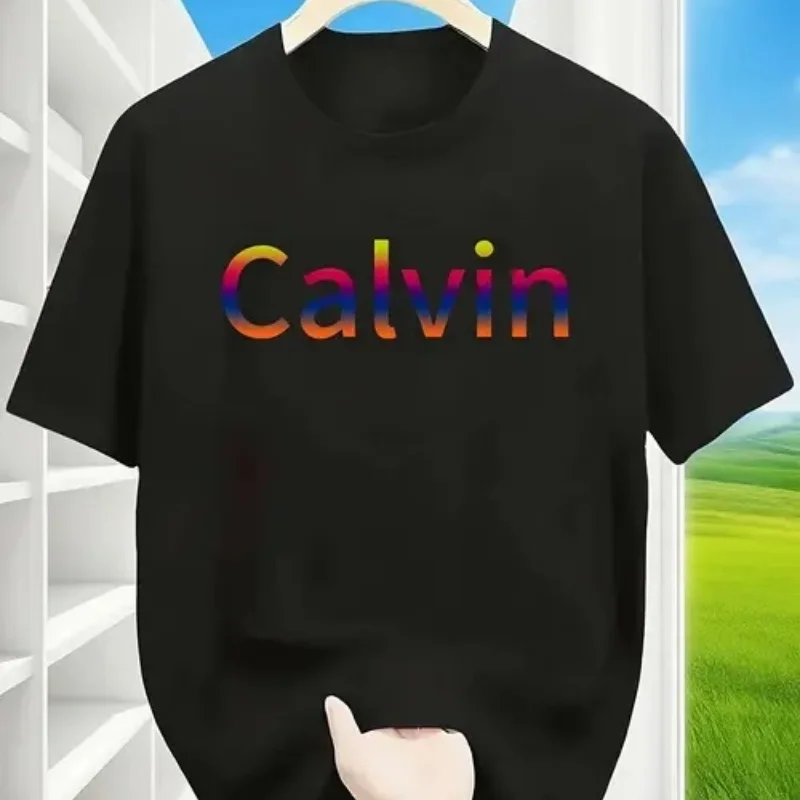 تيشيرتات صيفية بأكمام قصيرة لعام 2025 للرجال، تيشي...