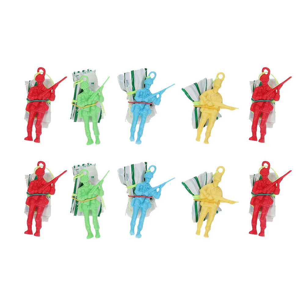 

20 Pcs Children Parachute Toy for Kids Solider Children’s Toys Mini Childrens Small