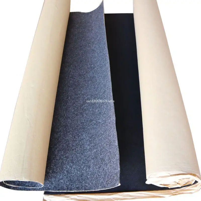 Self-Adhesive Acoustic Absorption Panel - Cloth Felt Flannel Sound Dampening Mat