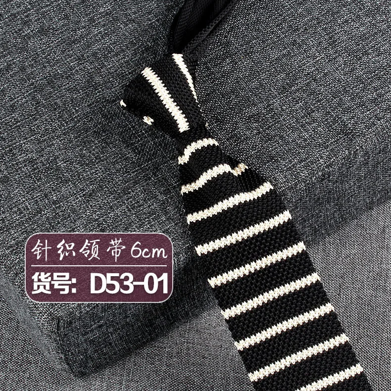 New Knit Ties Casual Skinny Necktie For Party Boys Girls Knitted Striped Neck Tie Wedding Necktie For Groom Neck Wear For Men