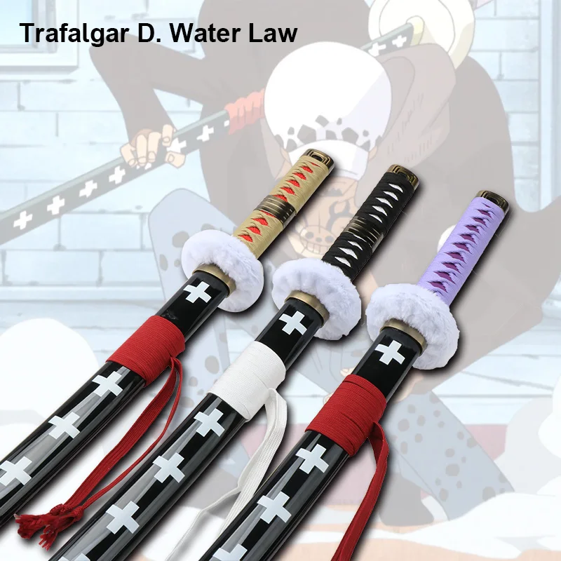31.5" /80cm Roronoa Zoro Katana Japanese Manga Character Weapon Toy Sword Trafalgar D. Law Cosplay Birthday Gift Room Decoration 2