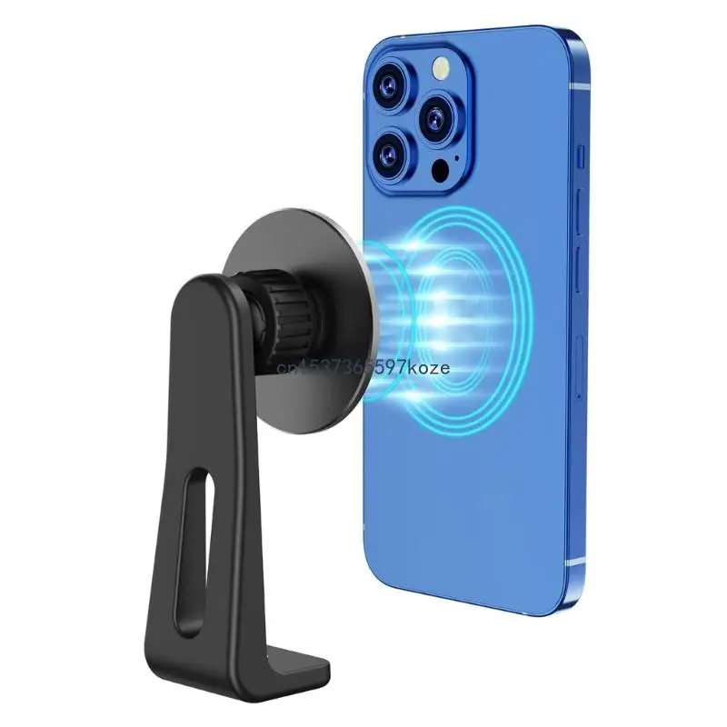 알루미늄 합금 자석 삼각대 어댑터 360° 회전 전화 삼각대 마운트 1/4인치