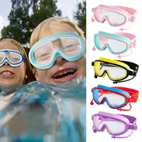 Big Frame Swim Goggles Anti-Fog Wide View Scuba Diving Swimming Glasses with Earplugs for Adult Youth 1