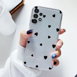 Floral Transparent Soft Silicone Phone Case - Flower TPU Cover - Samsung A16 (Ktm - aixin11)