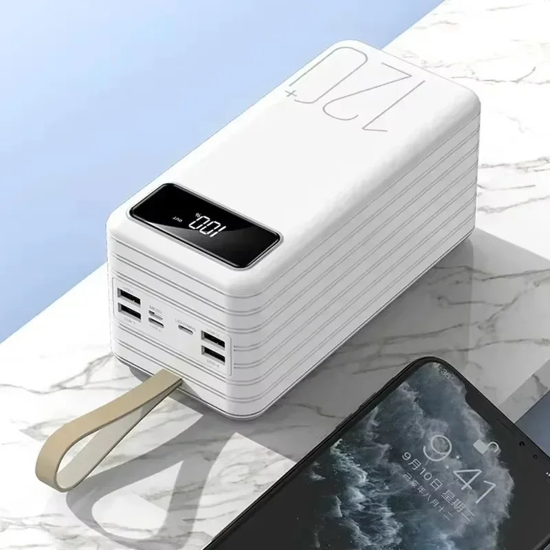 120W Portable Power Bank 120000mAh High Capacity Super Fast Charging Powerbank Charger External Battery for IPhone Xiaomi Huawei 2