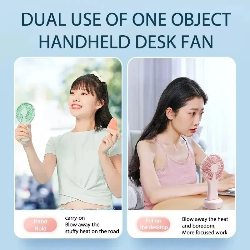 Handheld Mini Fan Portable USB Charging Convenient Creative Small Fans Catapult Pocket Hand-held Fan Wedding Gift 6