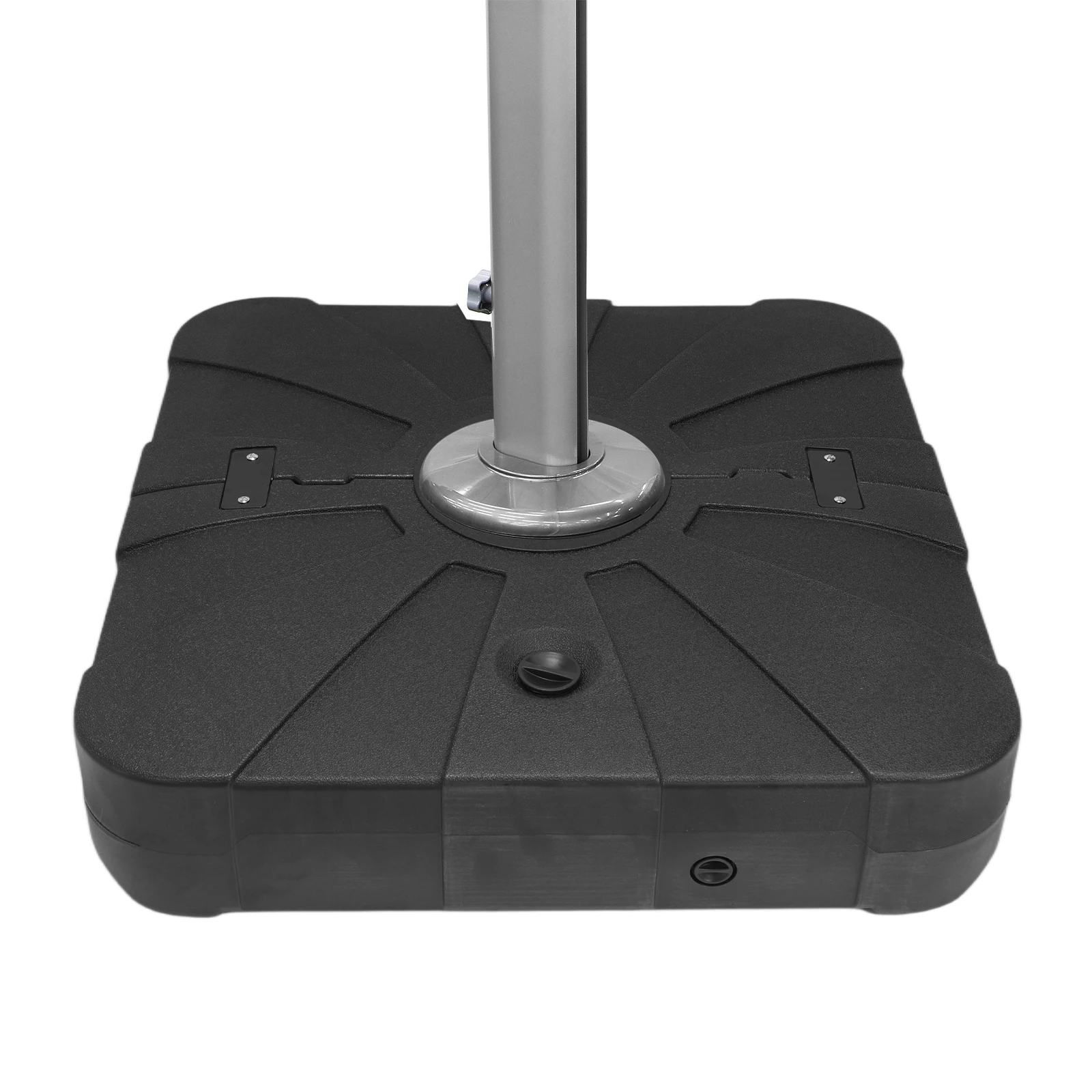PP Plastic Outdoor Umbrella Base with Wheels for Large Cantilever Umbrellas