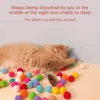Cat Toys Interactive Launch Training Toy For Pet Kitten Creative Mini Shooting Gun Games Stretch Plush Ball Toys Pet Supplies 3