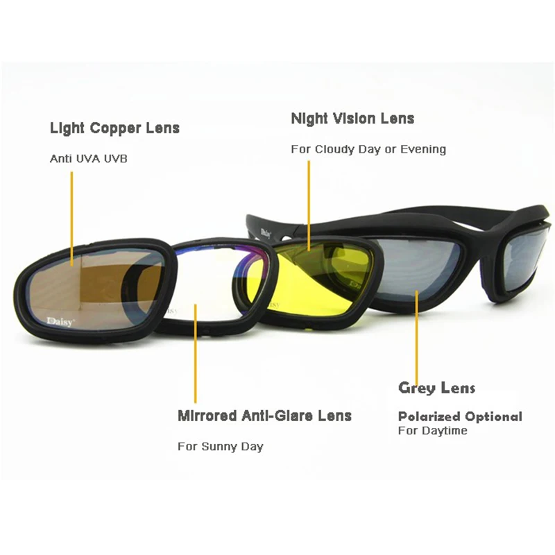 Tactical Glasses 4 Lens Man Shooting Glasses Motorcycle Polarized Army Sunglasses Tactical Goggles polarized sports glasses,polarized glasses,tactical goggles,shooting glasses,polarized goggles