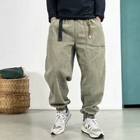 Pantalon de jogging baggy pour homme, streetwear américain, grande taille, décontracté, vintage, hip hop, mode japonaise Harajuku, coton, fjgy 2