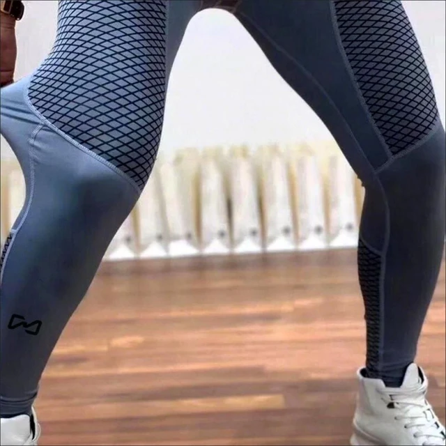 Men Compression Pant Legging Sports MMA Hiking Workout Running Basketball  High Elastic Pants Yoga Leggings - AliExpress