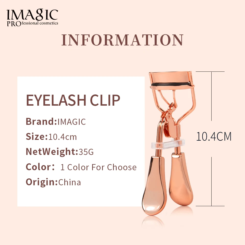 IMAGIC Durable Eyelash Curler: Gentle Shaping & Portable Beauty Tool
