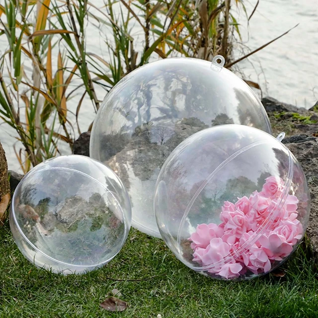 Átlátszó Bobo Léggömbök Karácsonyi Esküvői Születésnapi Party Buborék Léggömb Dekorációk Tiszta Földgömbök Hélium - Image 2