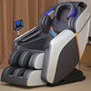 Best Zero Gravity Electric 3D 4D 8D SL Track Salon Massage Chair Bed Full Body 2
