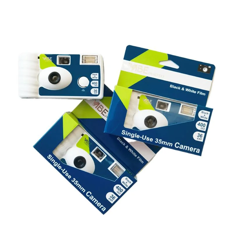 ForVIBEDisposableCameraImportedFromGermanyBlackWhiteFilm135
