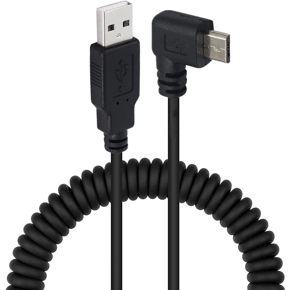 GELRHONR Cavo A Molla USB Di Tipo C, Spirale 5A 3 In 1 Da USB A A USB C - Foto 7