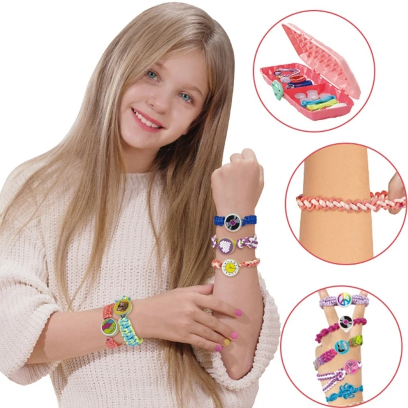 Friendship Bracelet Making Kit String Bracelet Making Kit For Girls  Multicolored Jewelry Weaving Toys Fun For Travel Activity - AliExpress