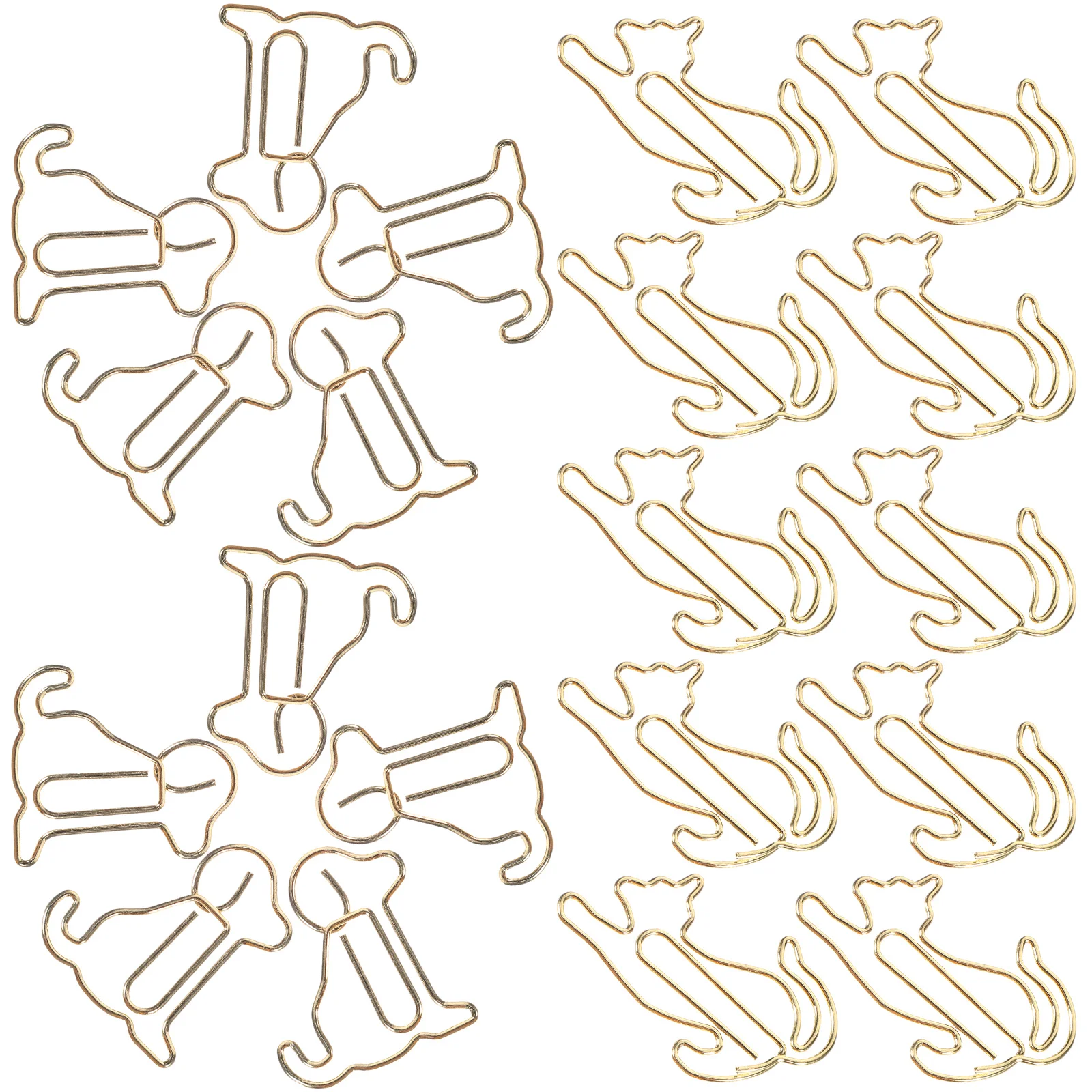 

Animal Paper Clip Cat Shape Paperclip Puppy Delicate Paperclips Adorable Dog Love Animals Shaped
