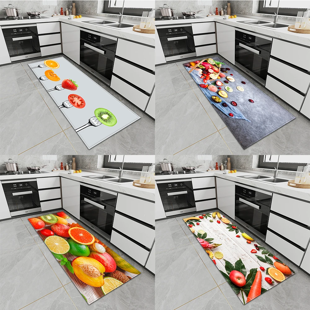 

Entrance Door Mat Kitchen Bedroom Carpet Bathroom Non-slip Floor Corridor Balcony Pattern Can Be Customized