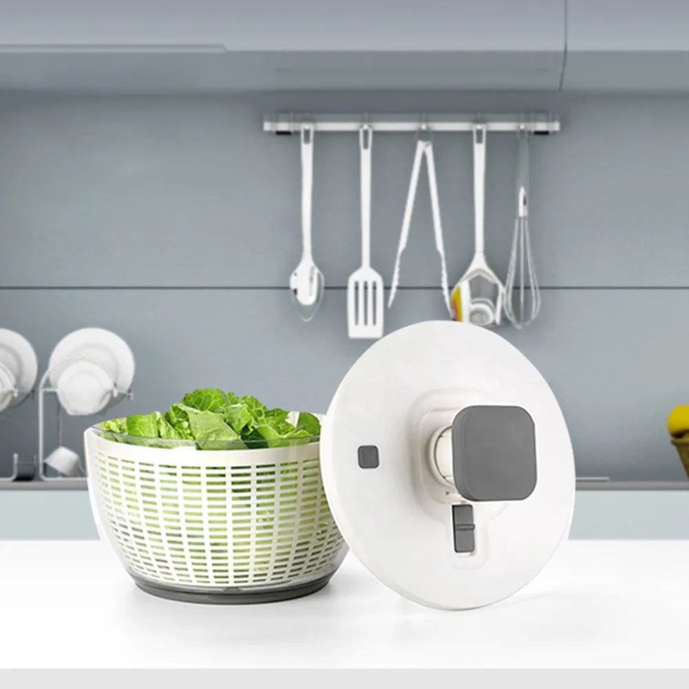 4.5L Vegetable Dehydrator Multifunctional Vegetable Washing Machine for Draining Fruit