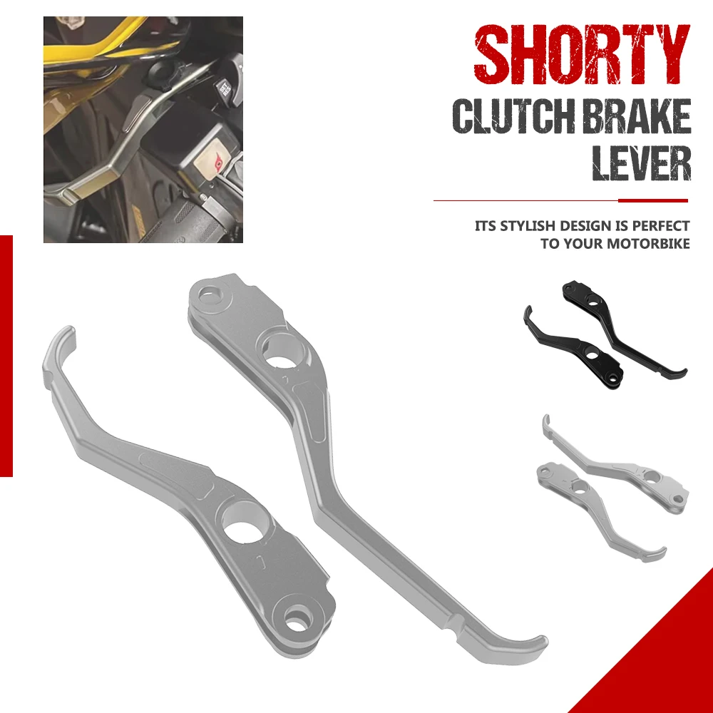 

FOR BMW R1200GS Adventure LC 2014-2015-2016-2017-2018-2019 Motocross Left Shorty Clutch Levers Handle Grips Conversion LEVER Kit