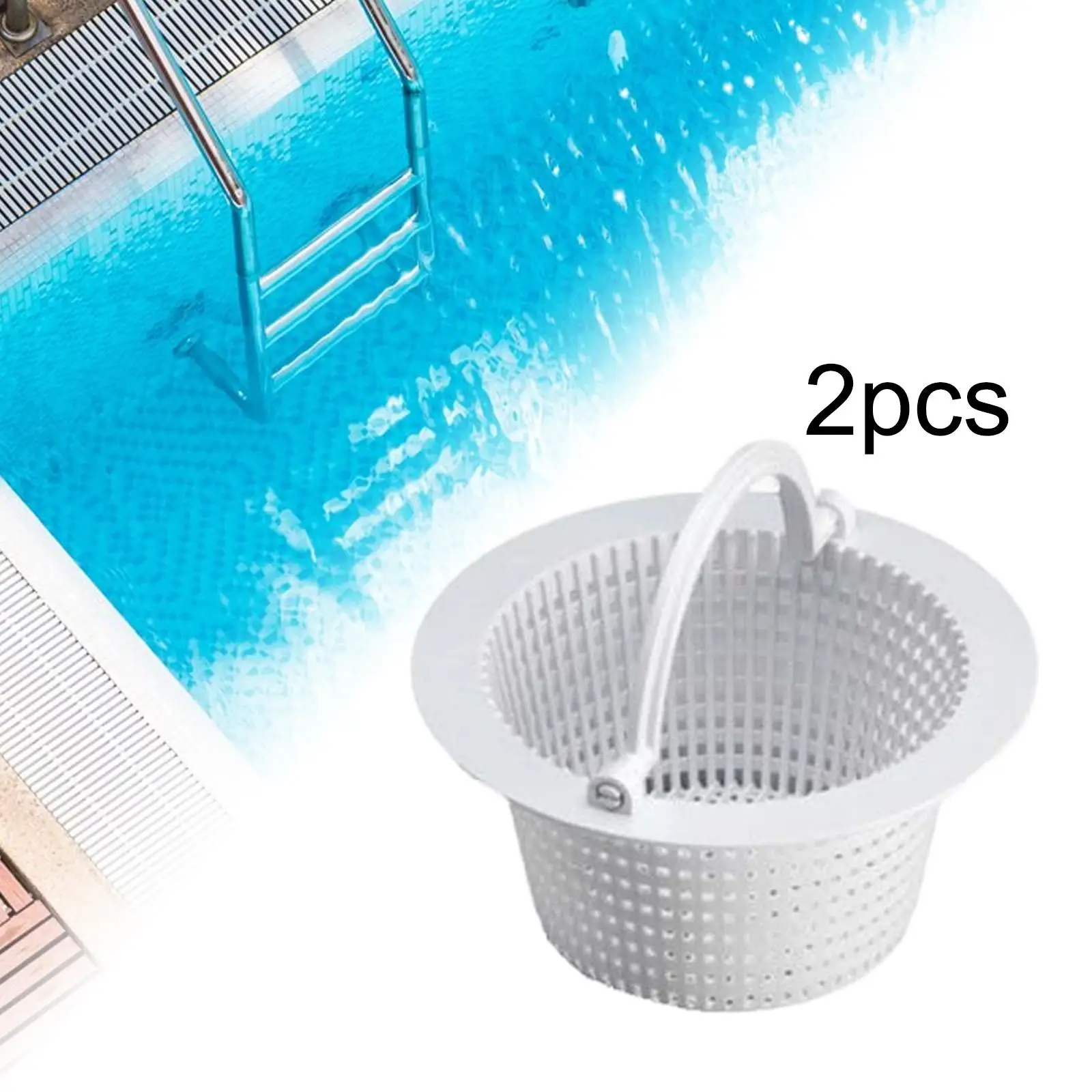 

2 Pieces Skimmer Basket Aboveground Cleaner Catcher for Cleaning Leaves