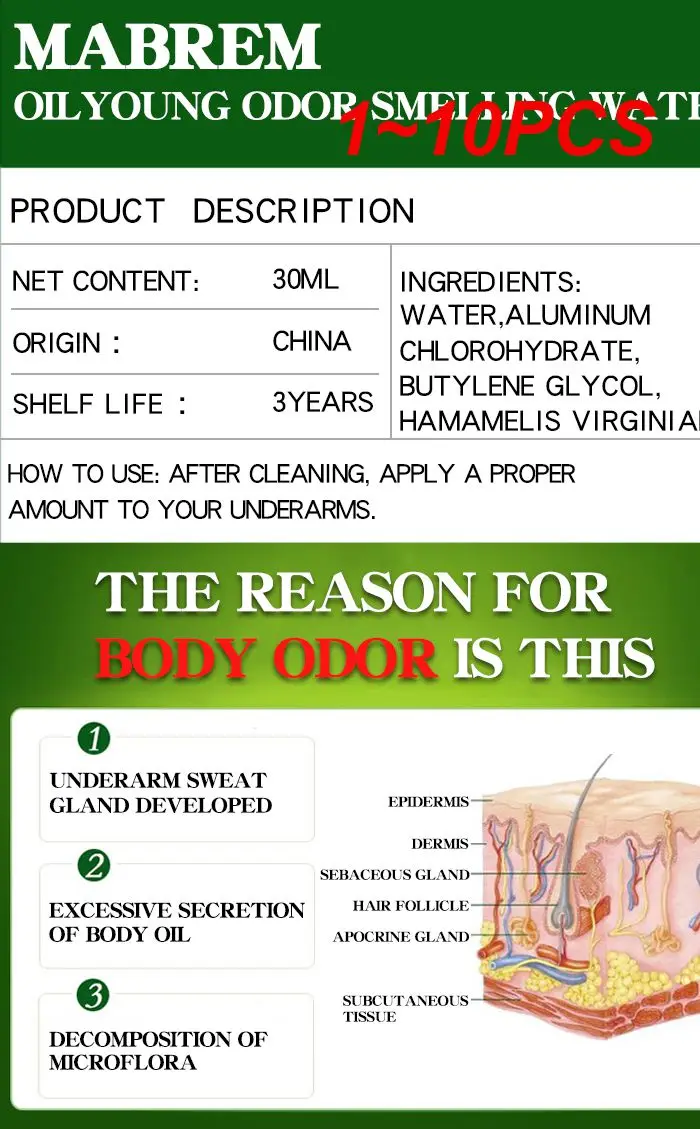 

1~10PCS 20ml Body Odor Sweat Deodor Spray Lasting Body Underarm Feet Sweating Deodorizer Eliminate Bad Smell Antiperspirants