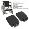 Adjustable 2pcs Wheelchair Footplate Plastic Wheelchair Footrest Pedal Replacement Accessory 1