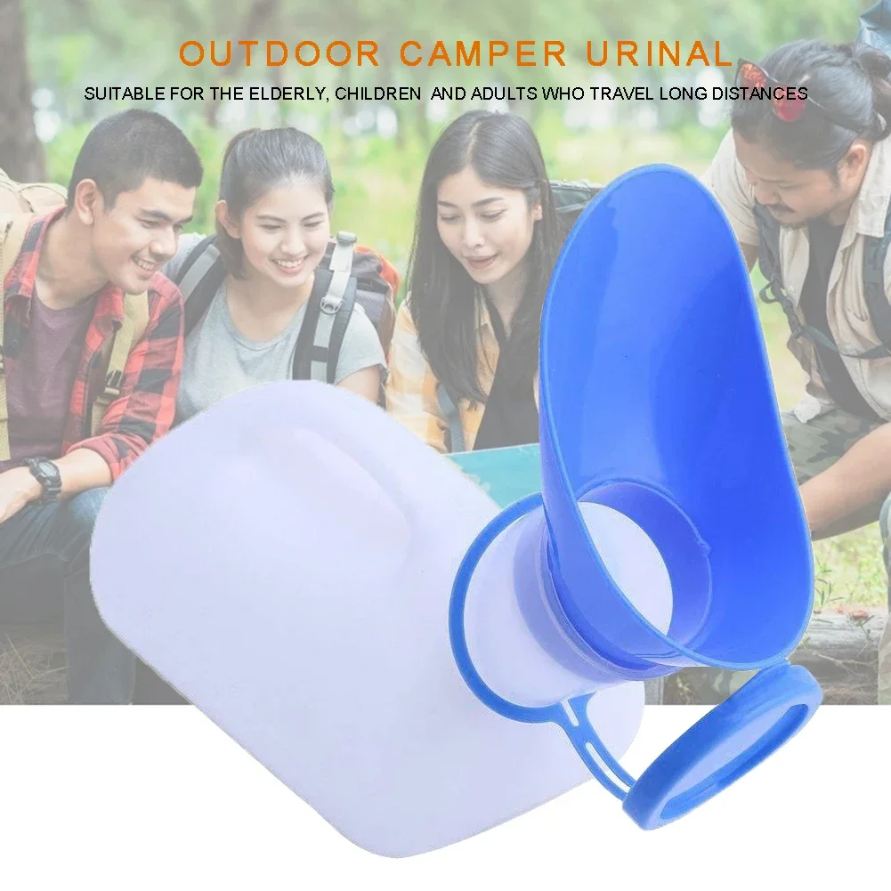 Portable Car Urinal Mobile Plastic Toilet Aid Bottle Outdoor Travel Camping Hiking Journey Suppllies Unisex Urinal Pee Bottle