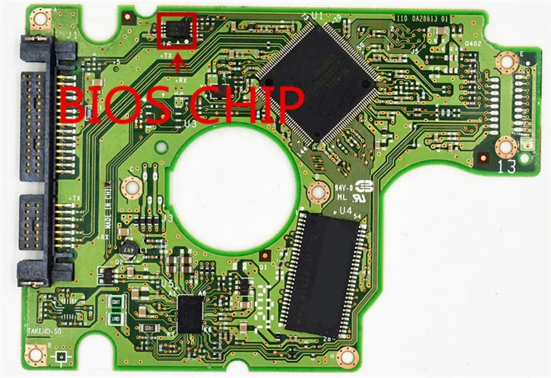Ÿġ HDD PCB 220 0A28613 01 , 110 0A28613 01 / IC: 0A50489 0A28644 / 0A52026 HTS541680J9SA00,HTS541612J9SA00