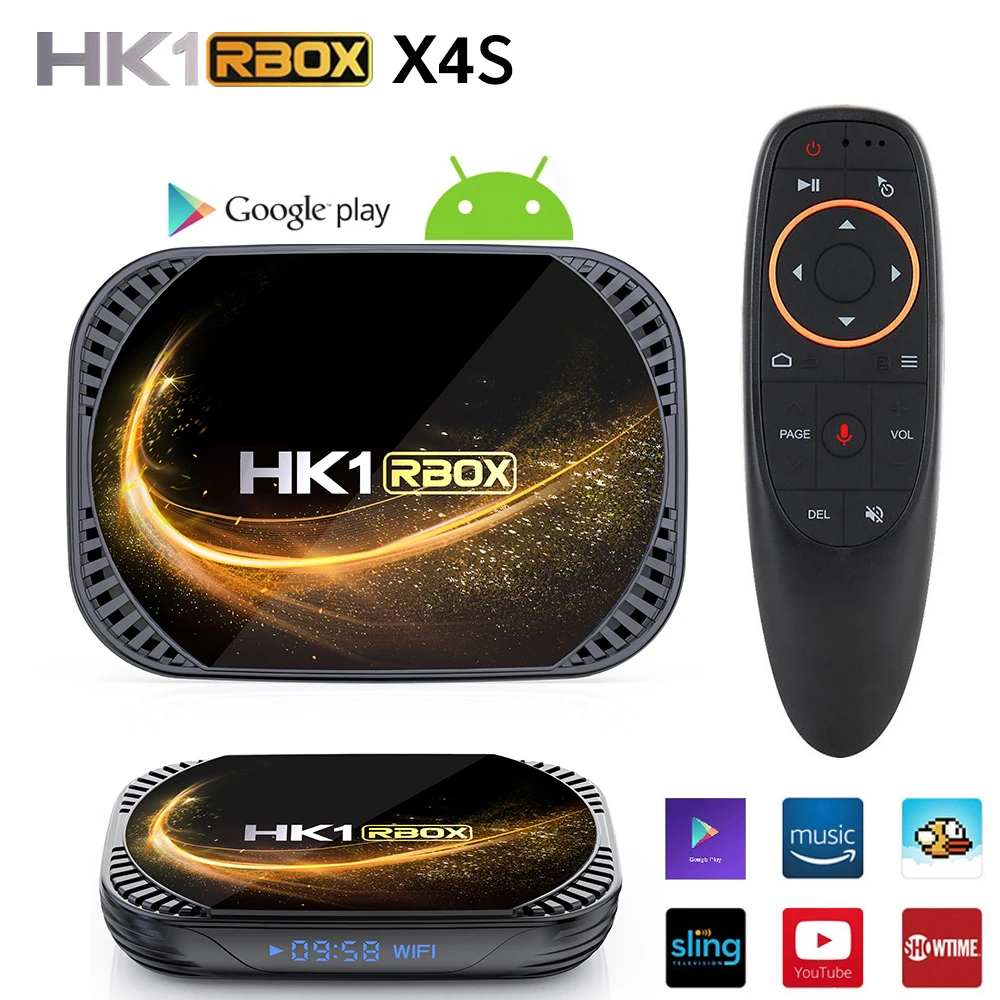 Tv Box Android 11 Hk1 Rbox X4s Amlogic S905x4 Support Av1 Dual Wifi Bt4 0 H 265 8k Video Google Play Youtube Media 4gb 32gb 64gb Tv Box New Kodi 4k2 Lan Aliexpress