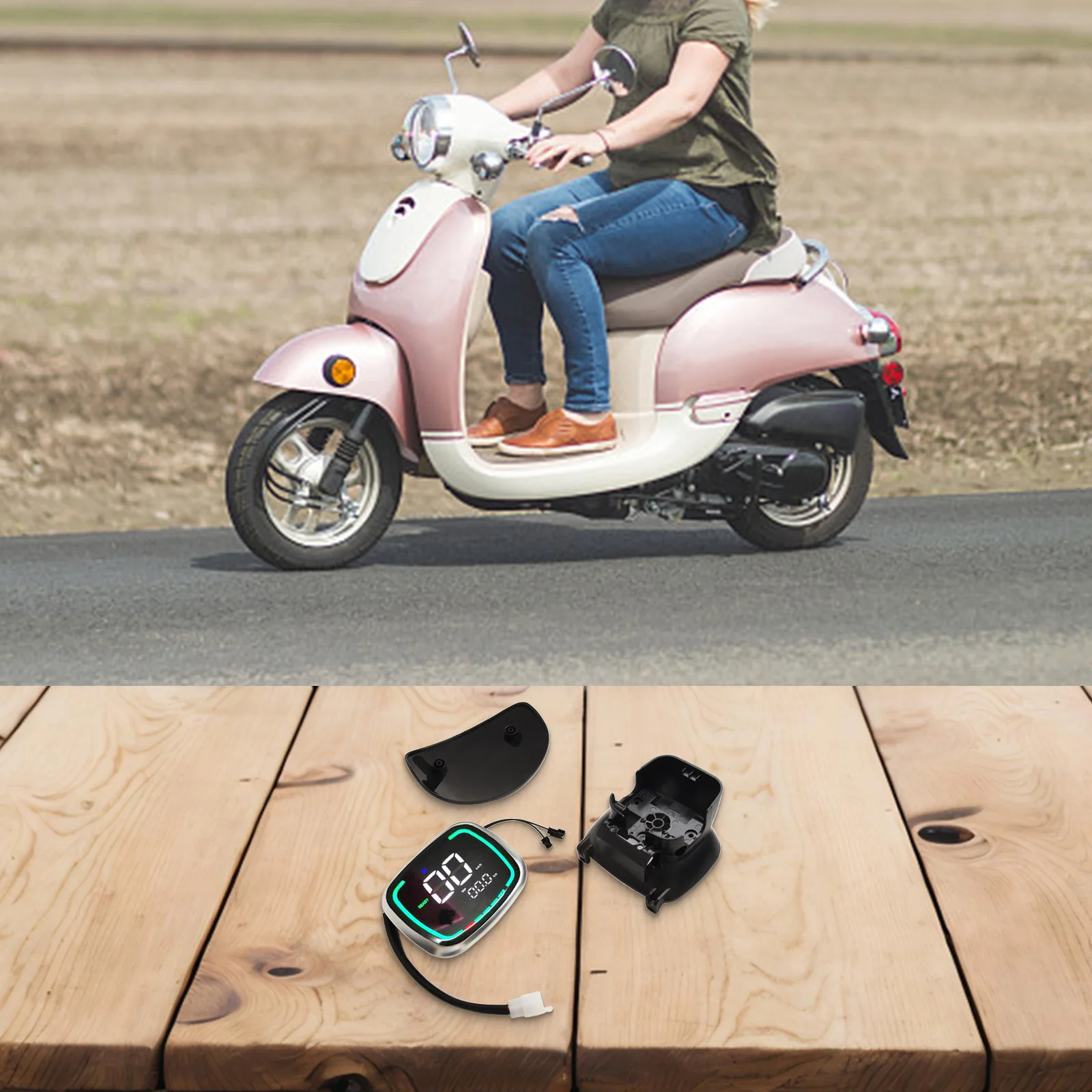 E-Bike Elektroroller Bedienfeld E-Bike Elektroroller Steuerungseinheit E-Bike Elektroroller Elektrofahrrad-Ersatzteil – Detail 13