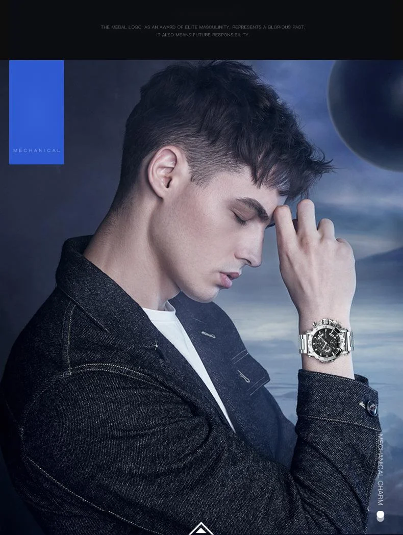 Nieuw Stijl Horloge voor Heren Dik, Lichtgevend, Waterdicht Grensoverschrijdend Herenhorloge, Hoogwaardig Authentiek, Populair Quartz Horloge_voghion.com