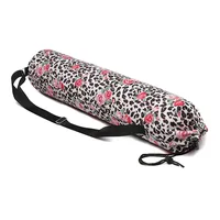 Yoga Mat Bag Carrier Adjustable Shoulder Strap Printing Portable for Fitness Sports Carrier Adjustable Shoulder Strap Printing 1