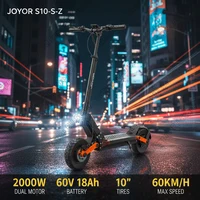 Trottinette électrique pour adultes JOYOR S10-S-Z, 2000W, double moteur, batterie 60V18AH, pneus pneumatiques de 10 pouces, freins hydrauliques, trottinette électrique 1