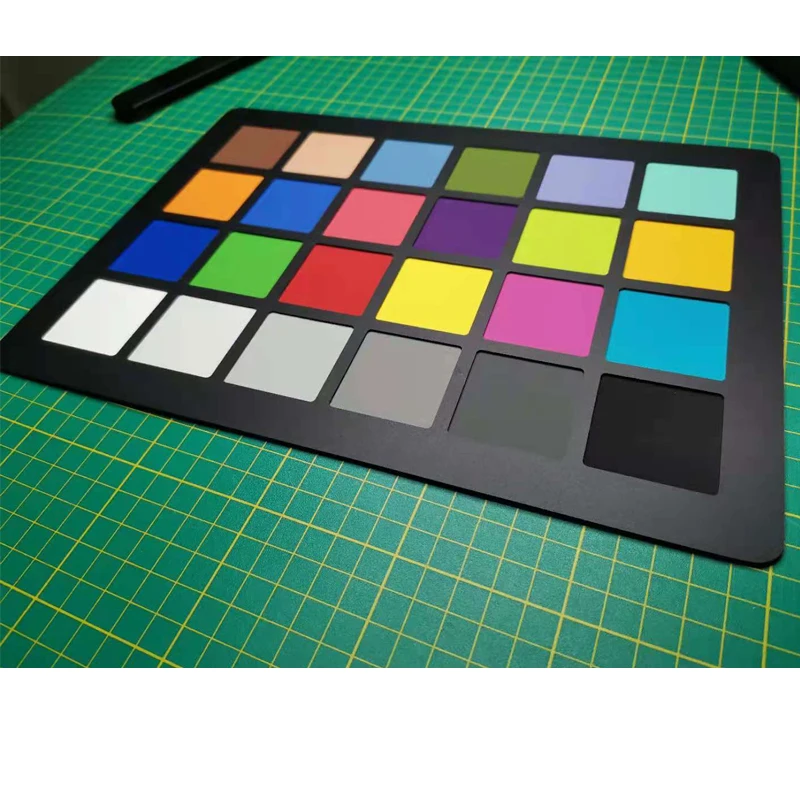 Professional 24 Color Checker Palette Board Card Test for Superior