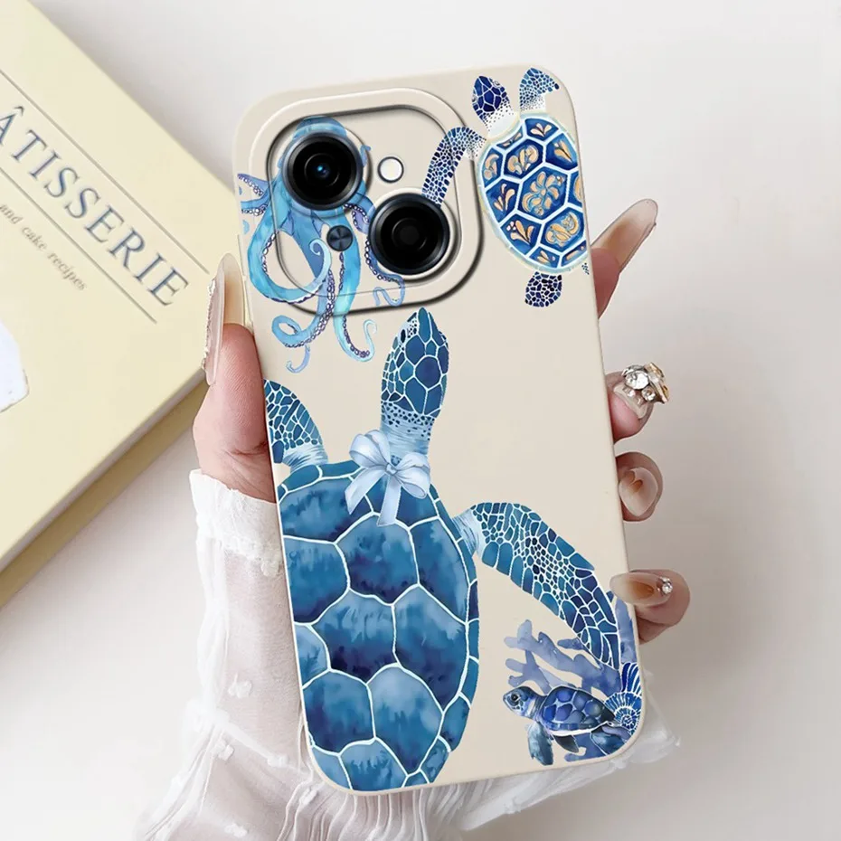 Cute Cartoon Soft Silicone Shockproof Phone Case with Bumpers