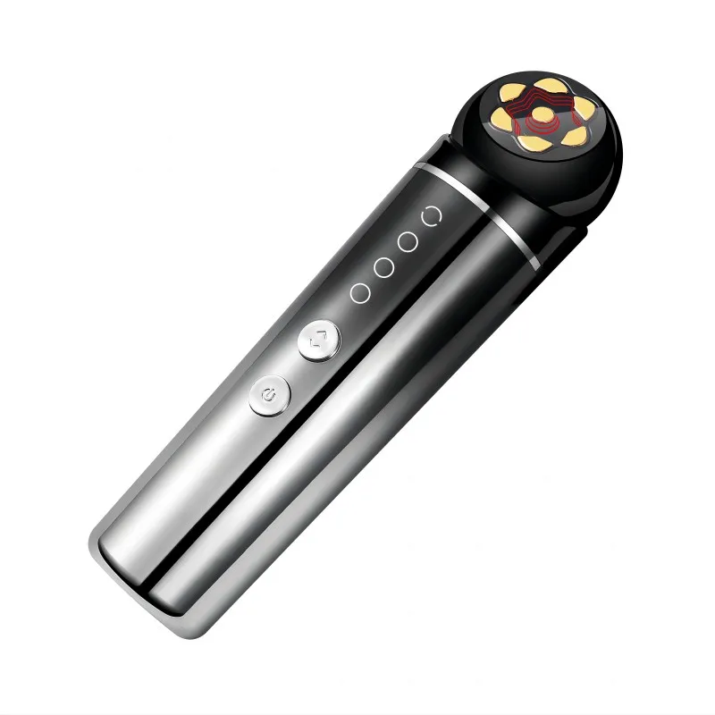 6 in 1 EMS Microcurrent Facial Massager Sonic Vibration Face Lifting Machine LED Photon Skin Tighten Beauty Device for Wrinkle