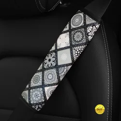 Bohemian Style Car Seat Belt Shoulder Guard Protective Sleeve (C)