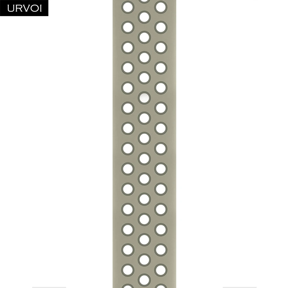 URVOI Sport Band - Double Color Silicone with Breathable Holes