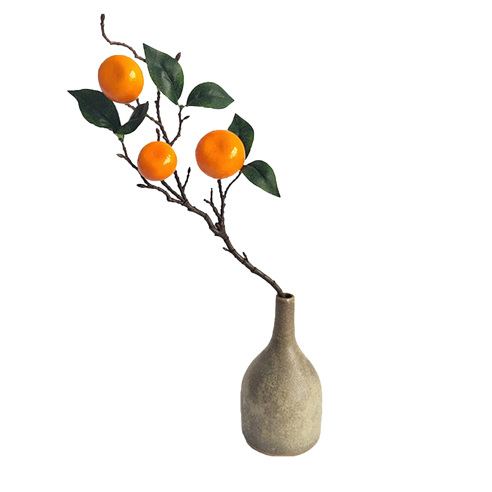 Simulated Lemon Oranges Fruit Branches Kitchen Party Decoration Home Table Centerpiece Fake Faux Lemon Stems Artificial Plant