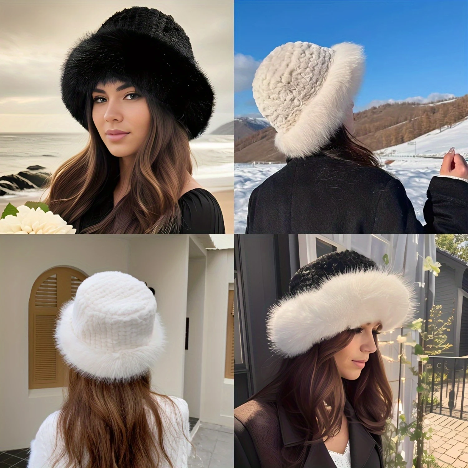 Winter Warmth Fisherman-Plush-Lined, Windproof Ear Protection, Knit Toggle Hat, Ideal Christmas Gift
