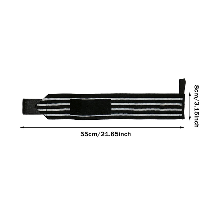 Fitness Wristband Strap Weight Lifting Push Up Power Winding Wristband Sweat Absorption Power Band Hard Pull Wrist Protection