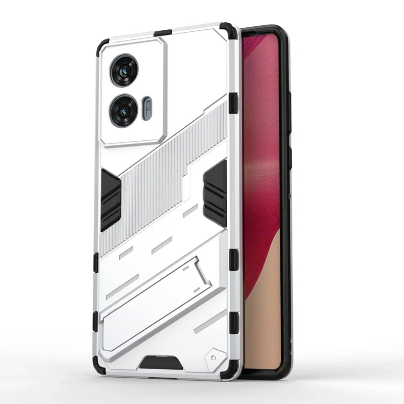 Heavy Duty Armor Phone Case with Kickstand - Shockproof Hard PC Back Cover
