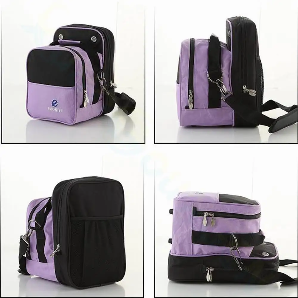 bowling ball bag shoes bag bowling packs black color accessories bowling accessories