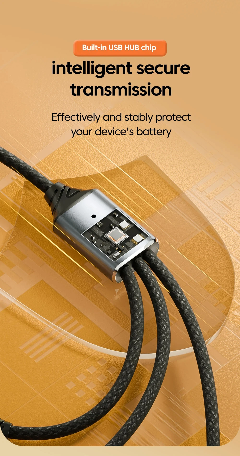 Usb Hub 3 In 1 With Usb A And Type C Multi Port Adapter For Data_voghion.com